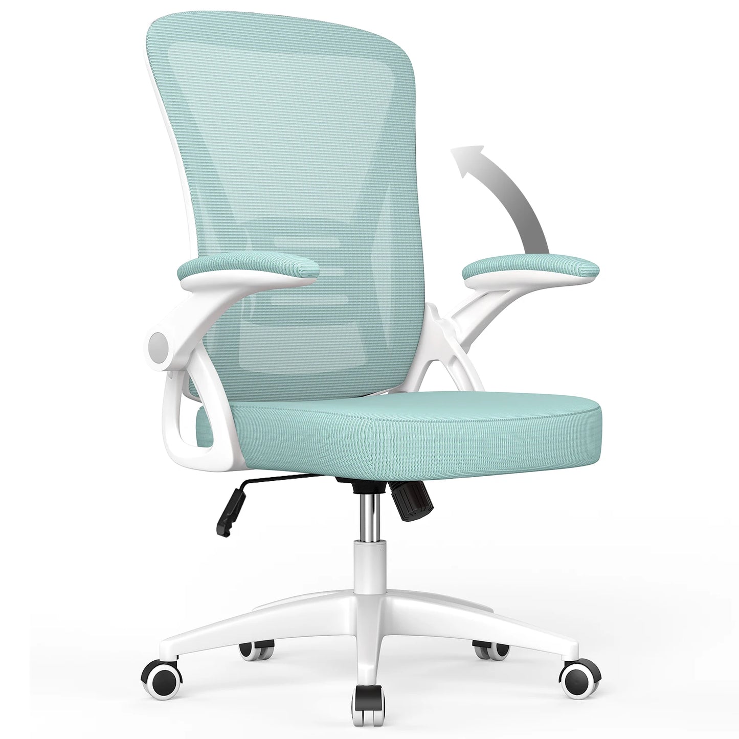 Chaise de Bureau Ergonomique avec Dossier Respirant et Coussin Confort