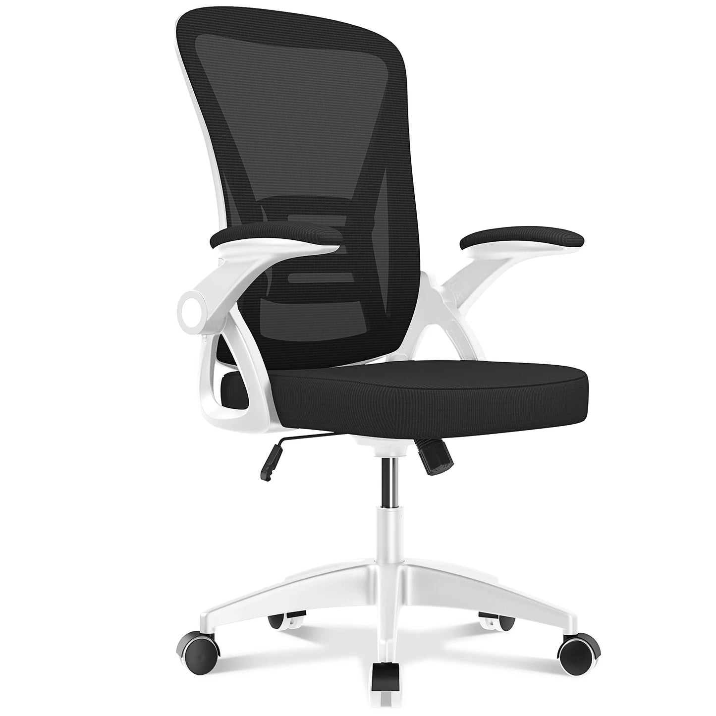 Chaise de Bureau Ergonomique avec Dossier Respirant et Coussin Confort